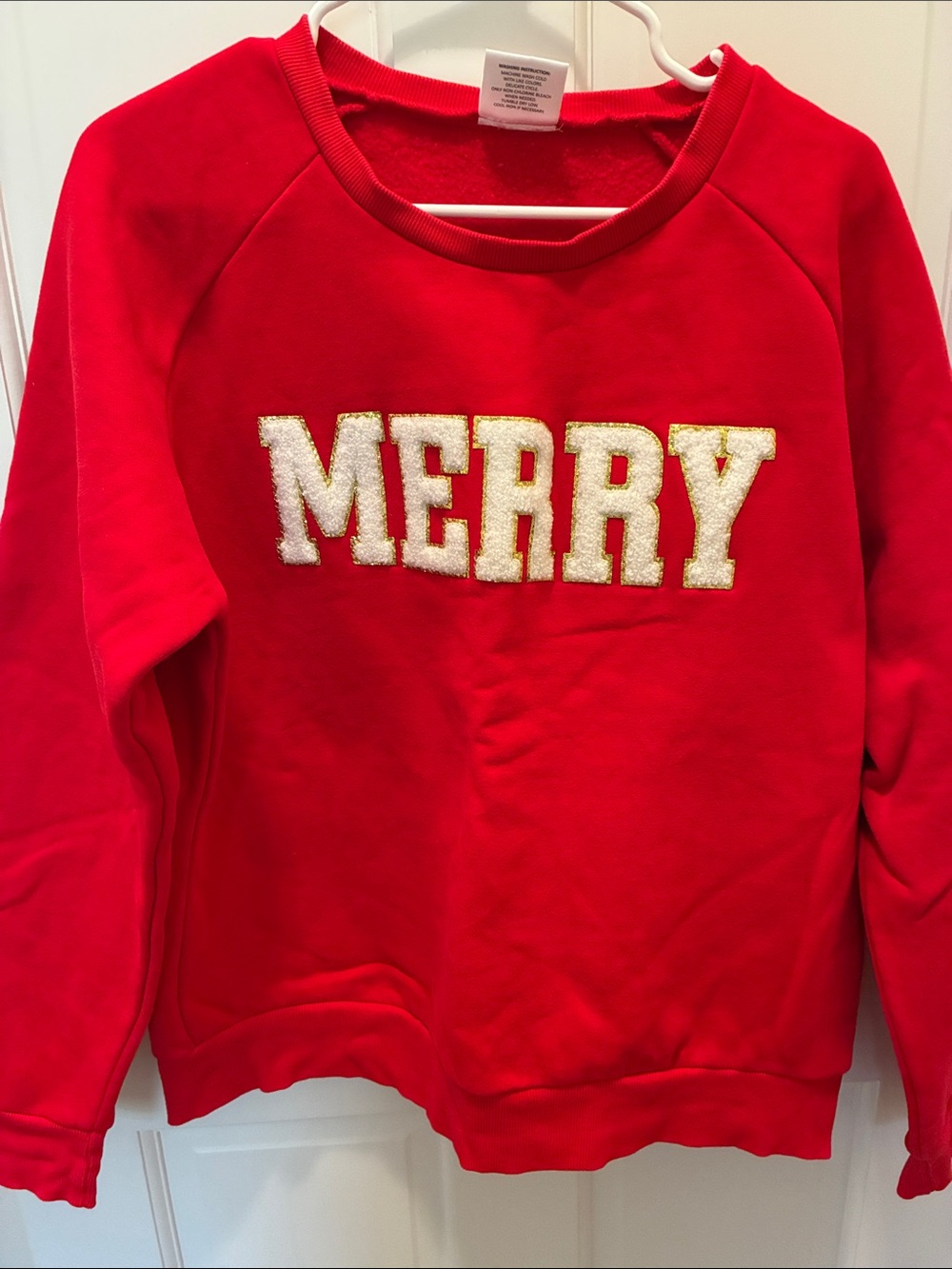 Merry Red Women's Holiday Sweatshirt